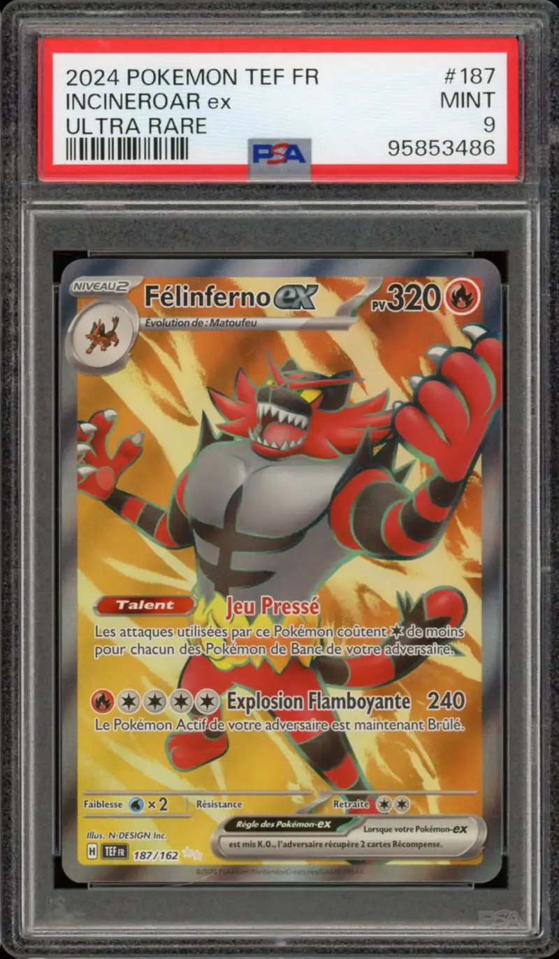 PSA 9 Félinferno Ex