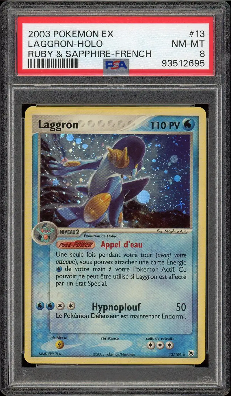 PSA 8 Laggron Holo
