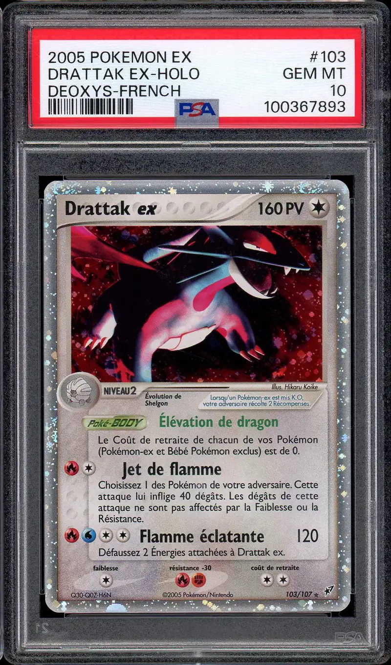 PSA 10 Drattak Ex