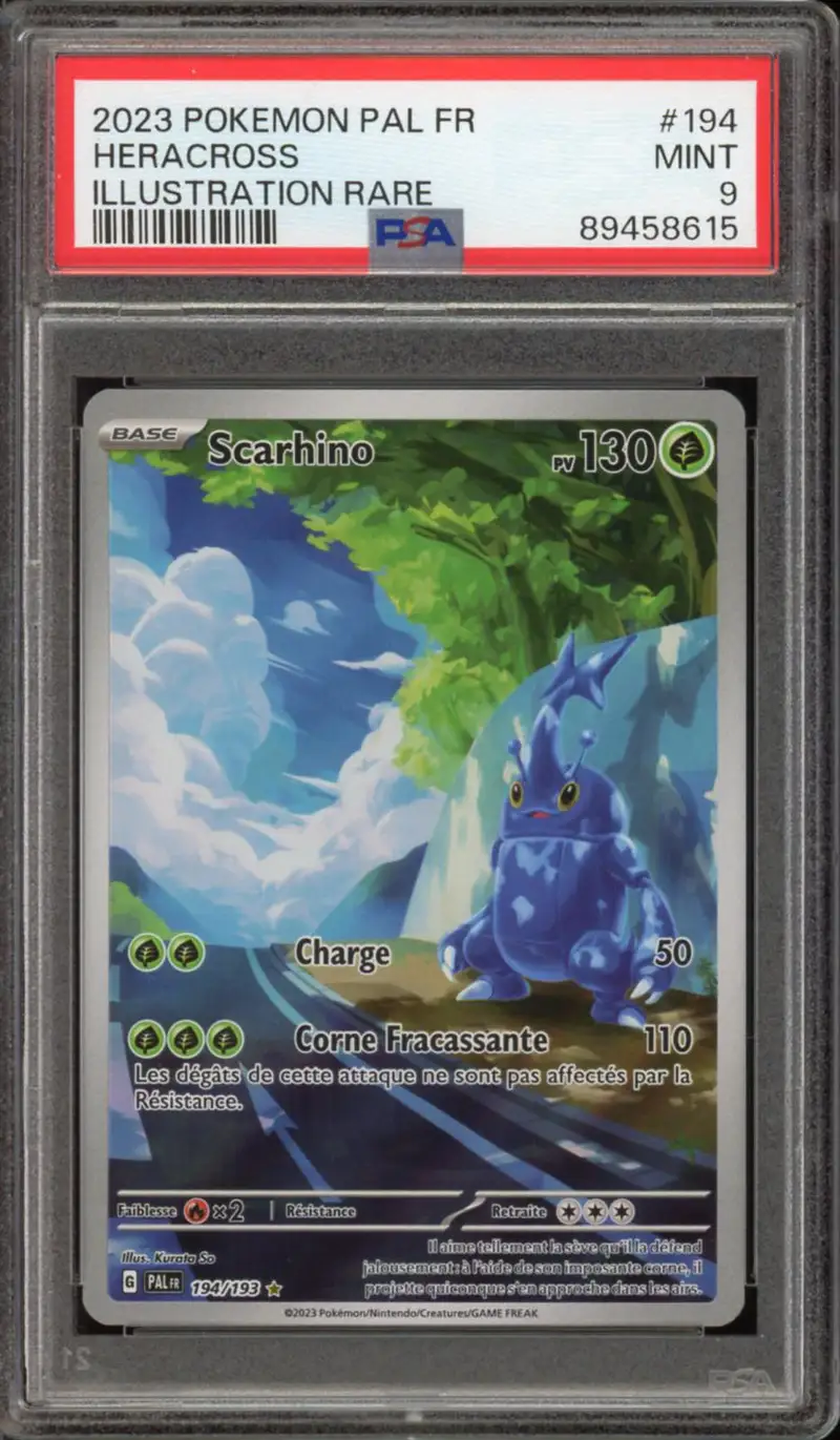 PSA 9 Scarhino