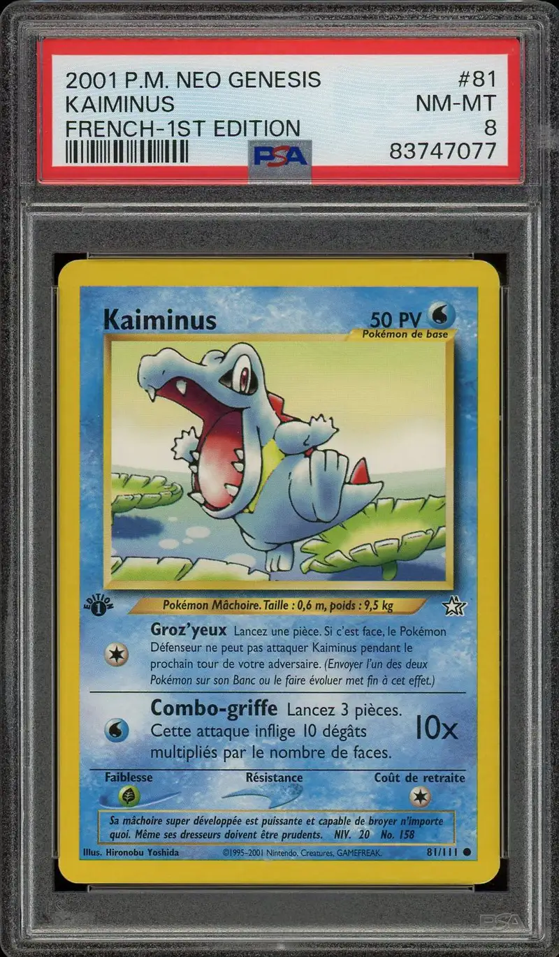 PSA 8 Kaiminus