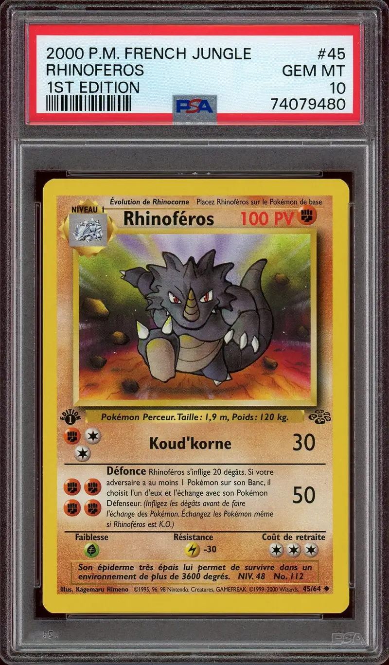 PSA 10 Rhinoféros