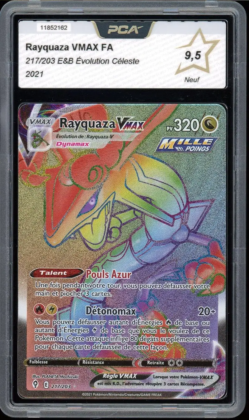 PCA 9.5 Rayquaza VMax Rainbow