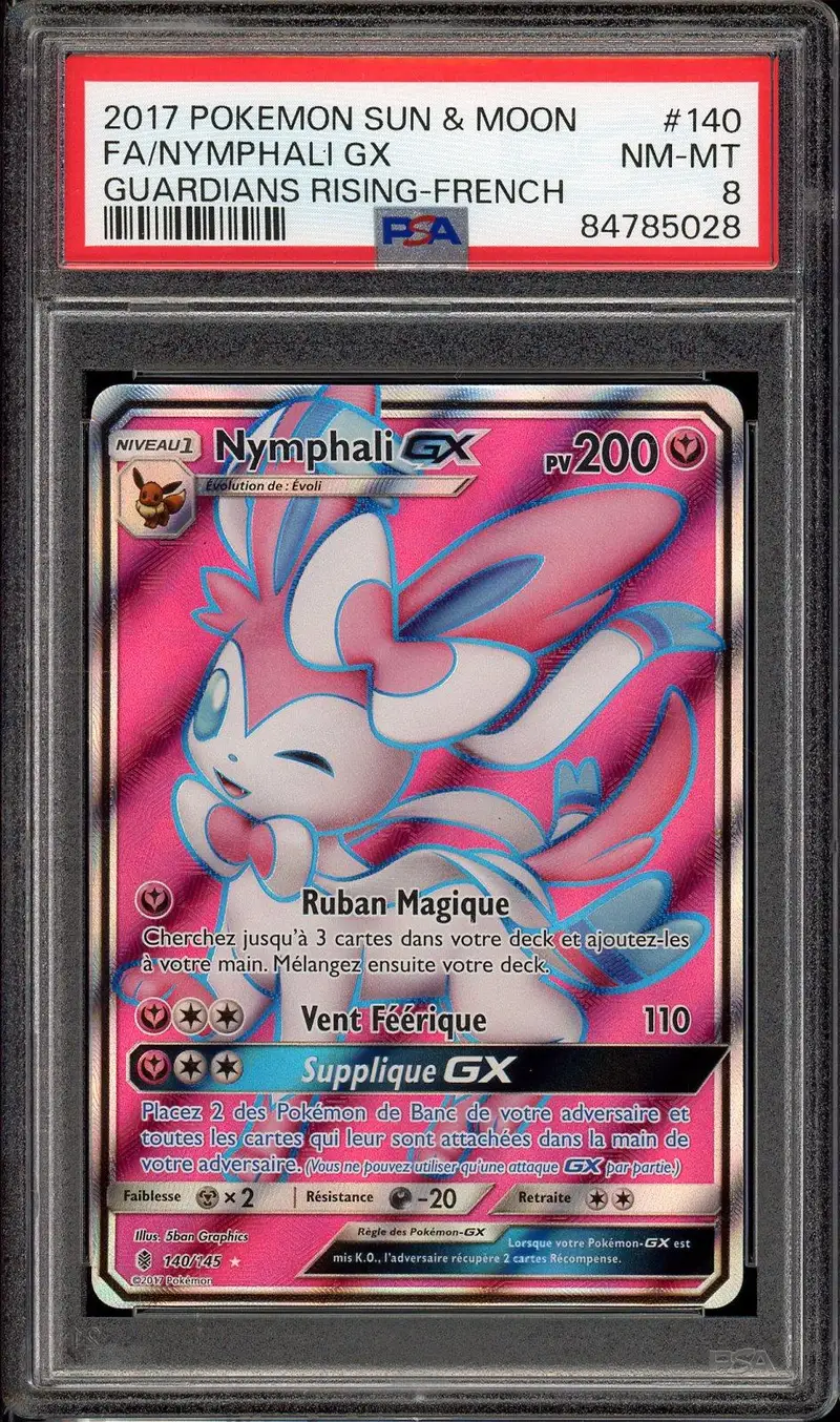 PSA 8 Nymphali Gx
