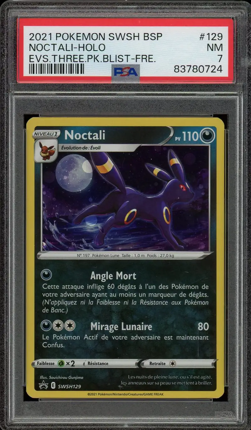 PSA 7 Noctali Holo