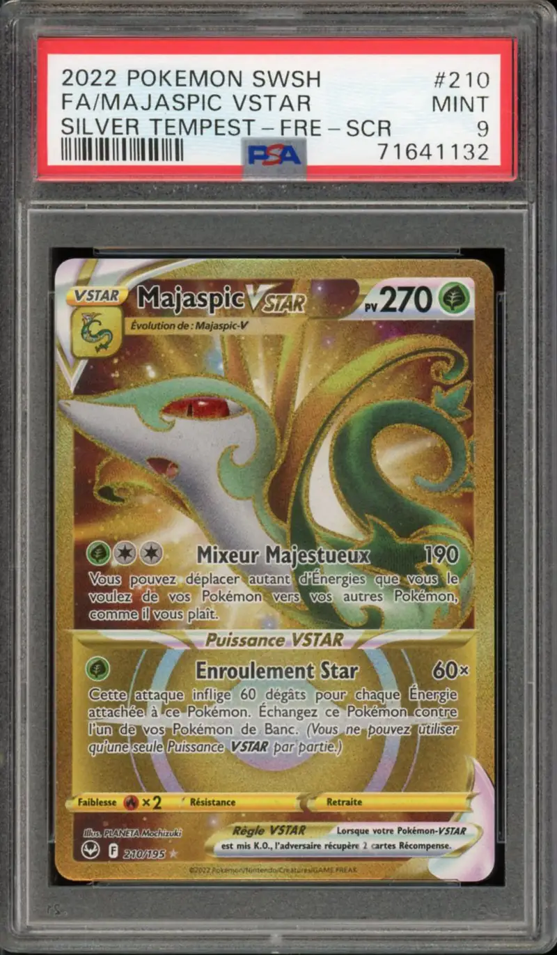 PSA 9 Majaspic VStar Gold