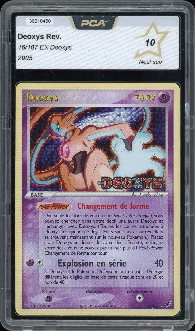PCA 10 Deoxys Holo Reverse