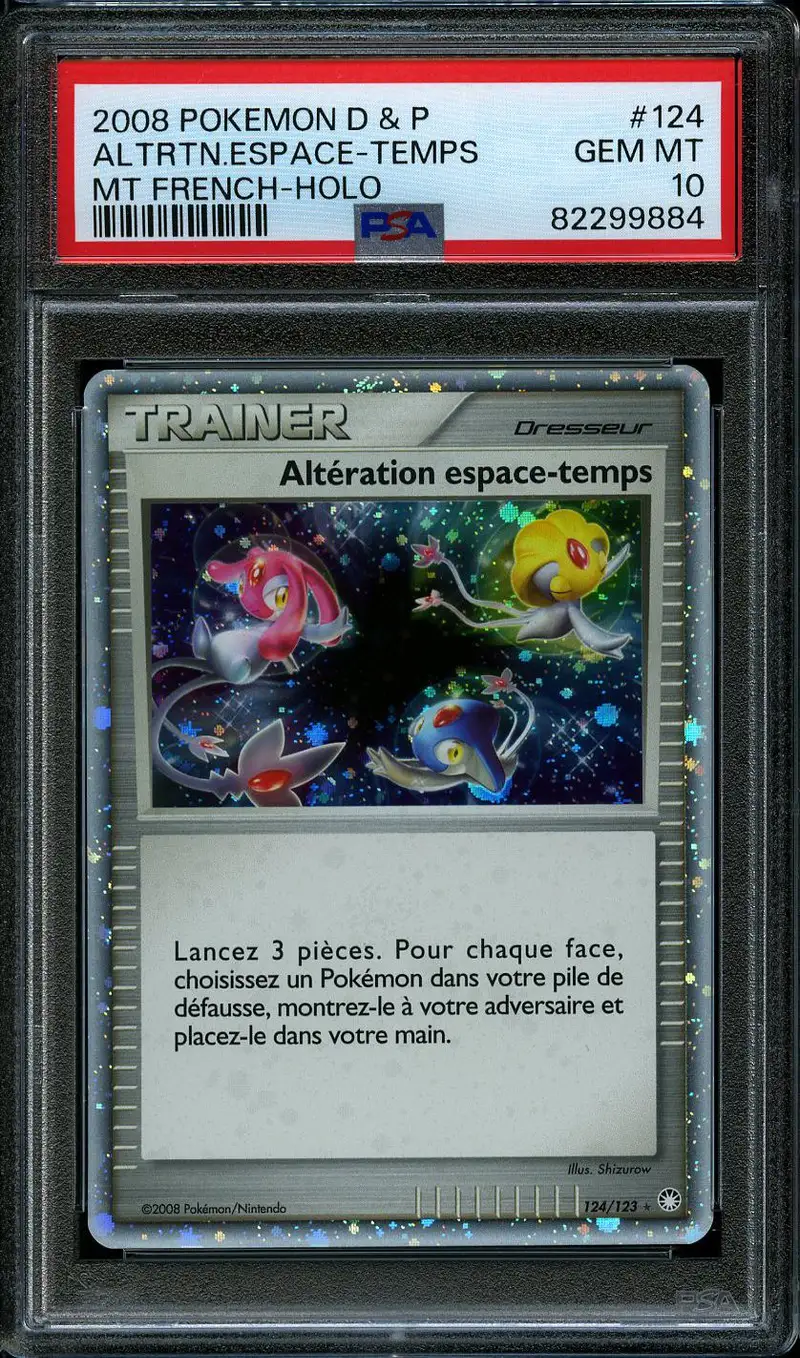 PSA 10 Altération espace-temps Holo