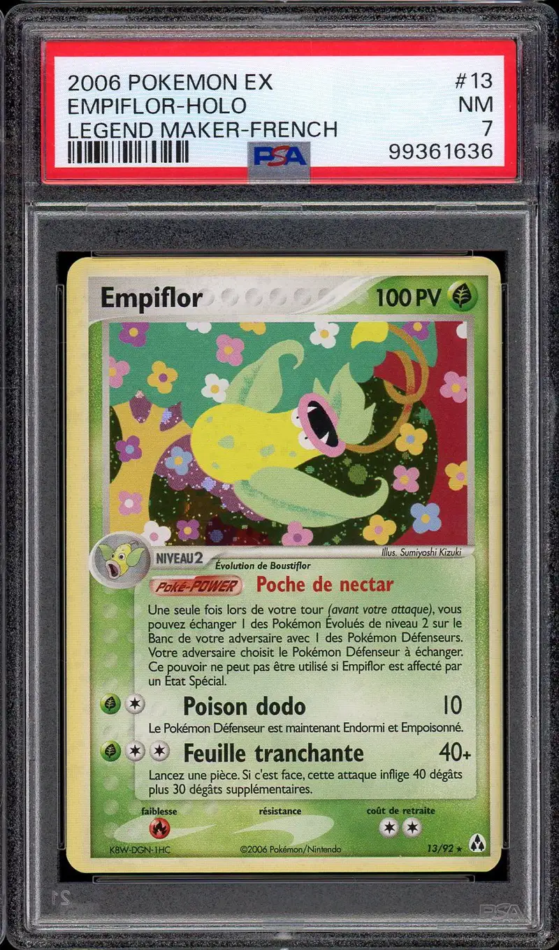 PSA 7 Empiflor Holo
