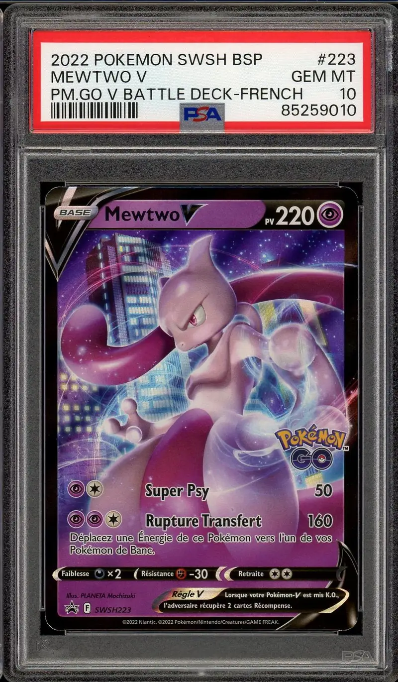 PSA 10 Mewtwo V