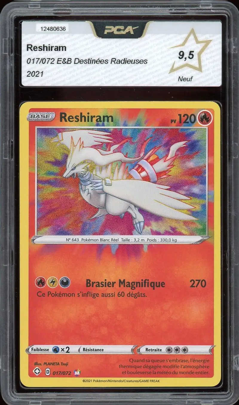 PCA 9.5 Reshiram Holo