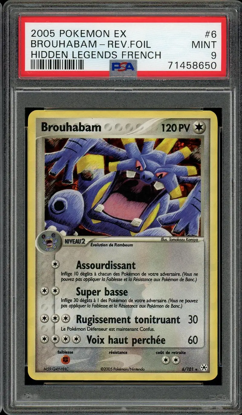 PSA 9 Brouhabam Holo Rev