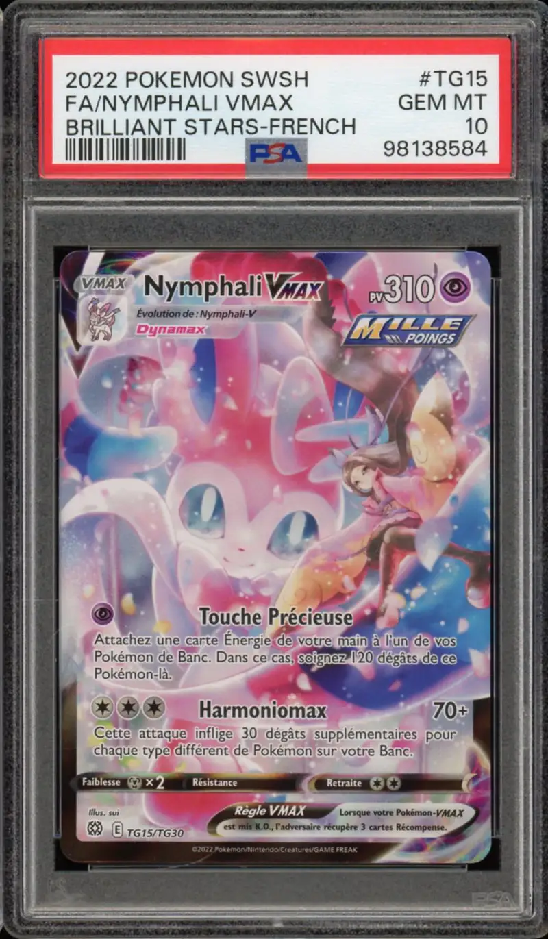 PSA 10 Nymphali VMax