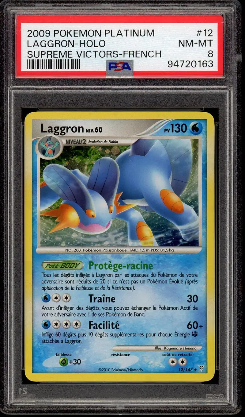 PSA 8 Laggron Holo