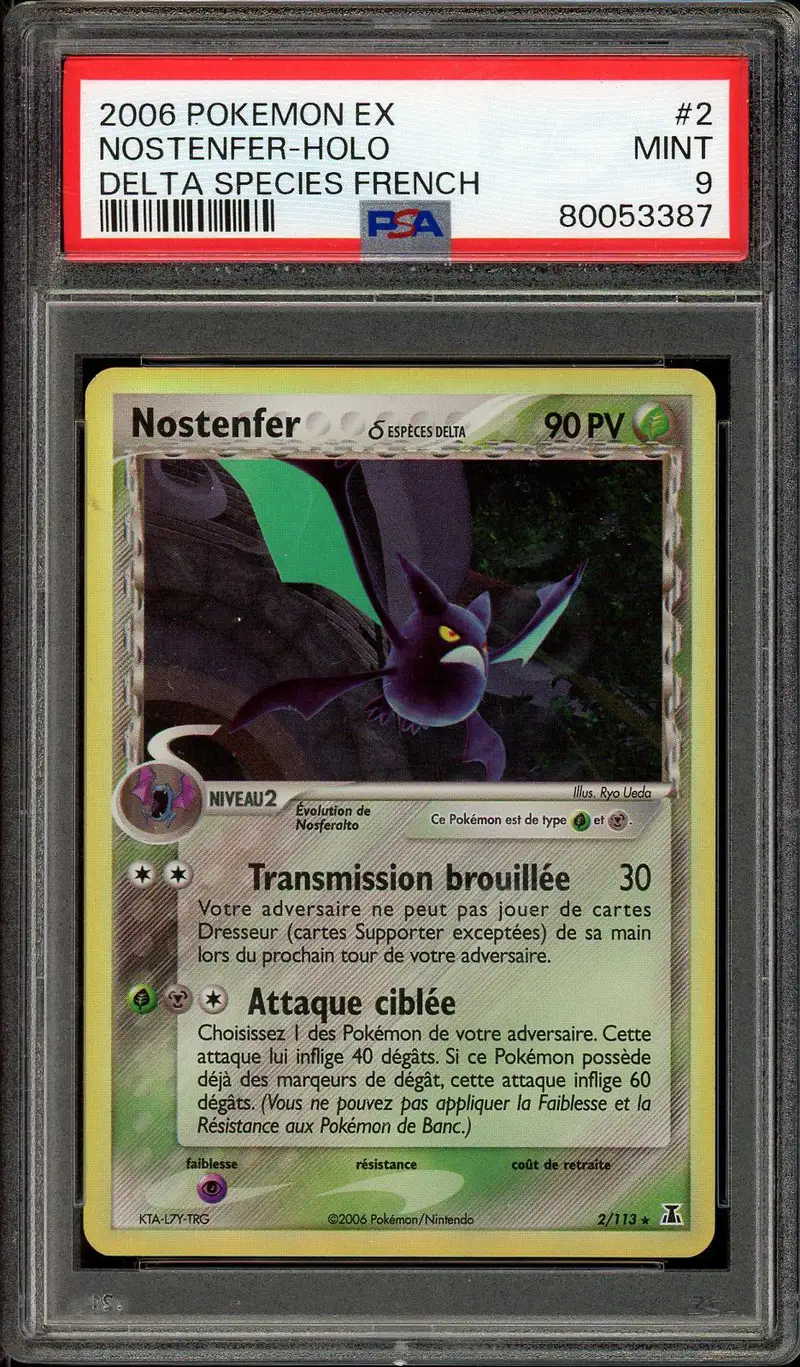 PSA 9 Nostenfer Holo