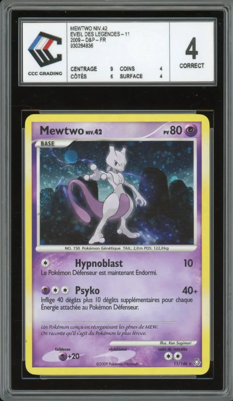 CCC 4 Mewtwo Holo