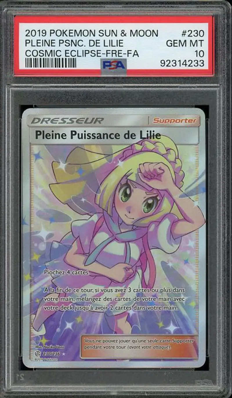 PSA 10 Pleine Puissance de Lilie