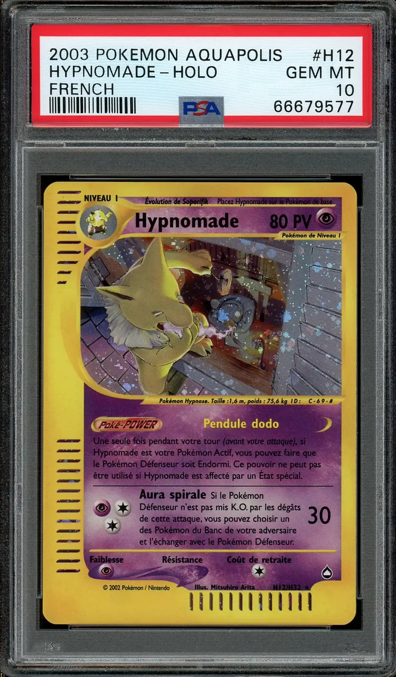 PSA 10 Hypnomade Holo