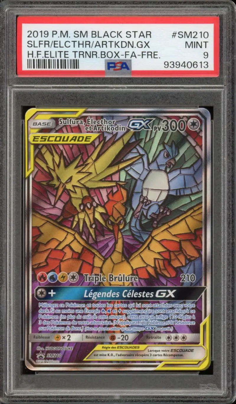 PSA 9 Sulfura, Électhor et Artikodin Gx