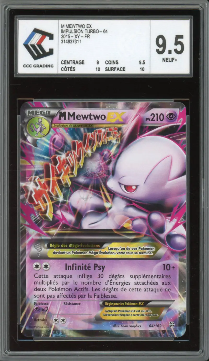 CCC 9.5 Mega Mewtwo Ex