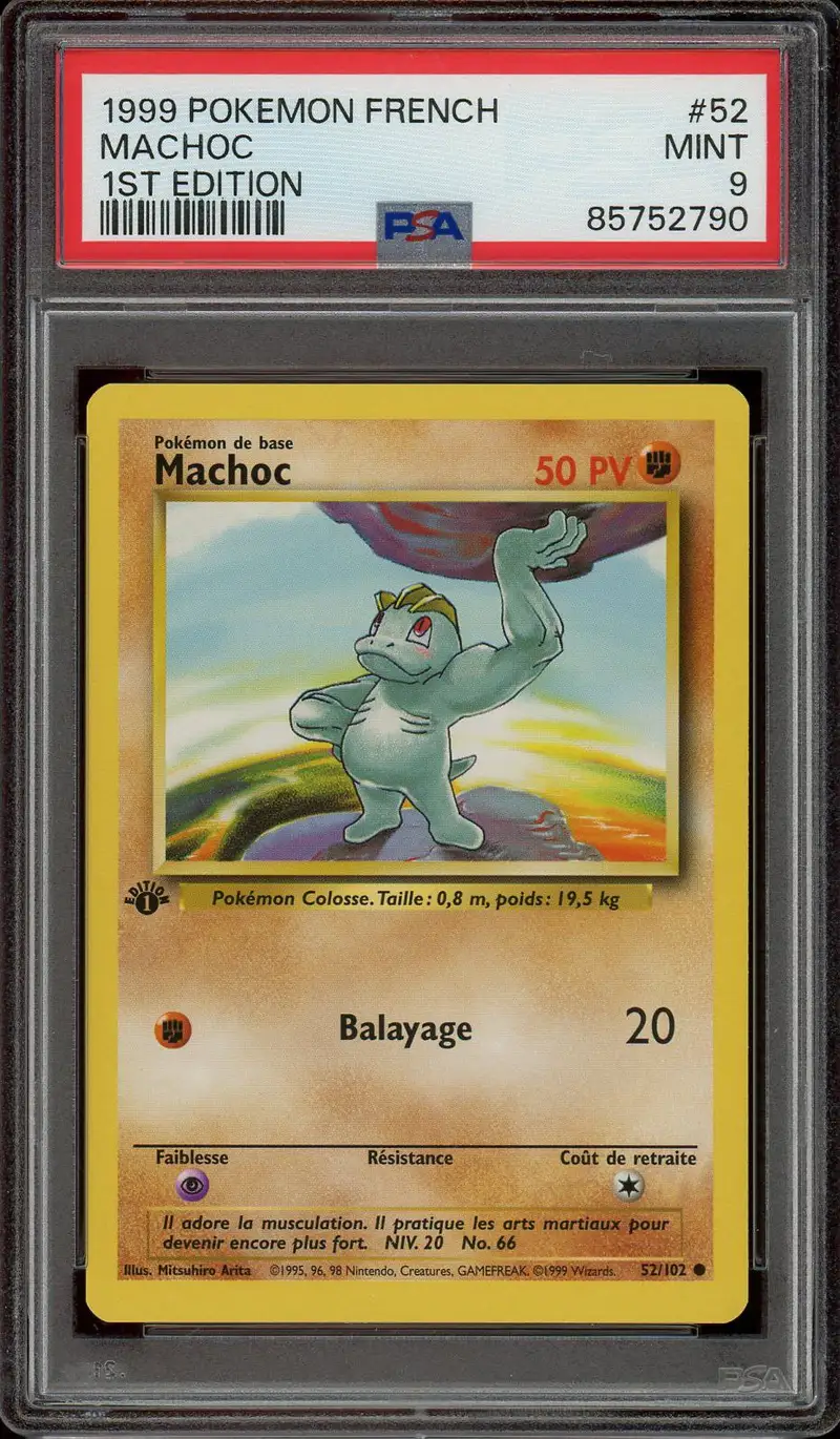 PSA 9 Machoc