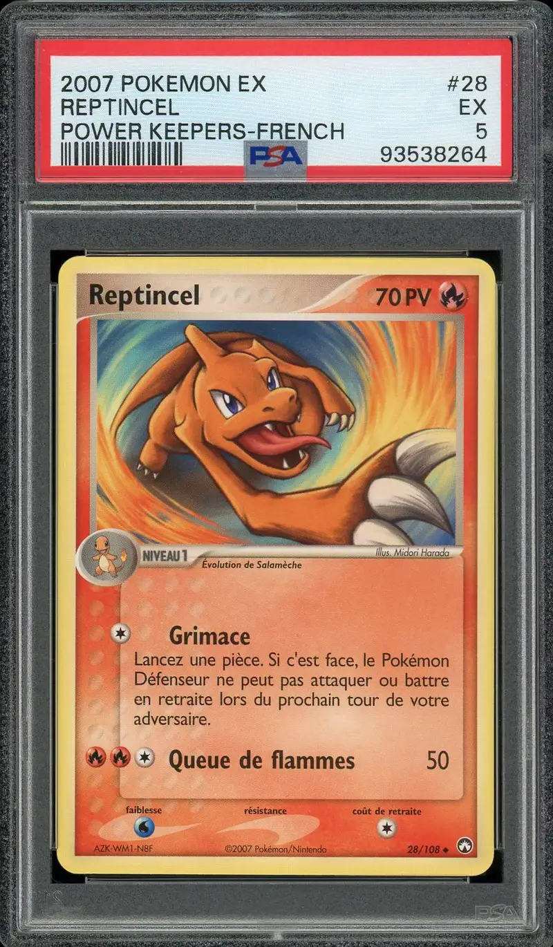 PSA 5 Reptincel