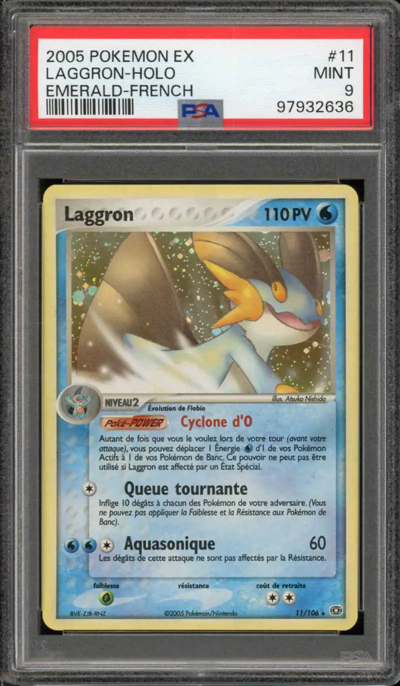PSA 9 Laggron Holo