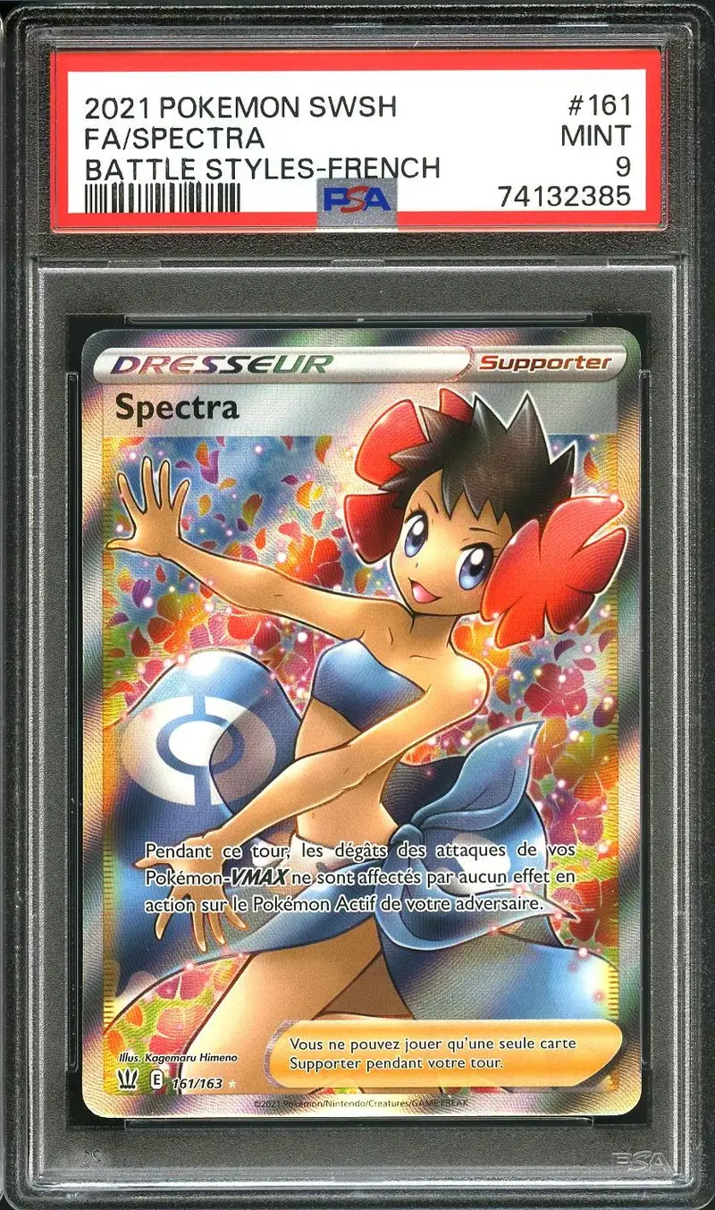 PSA 9 Spectra