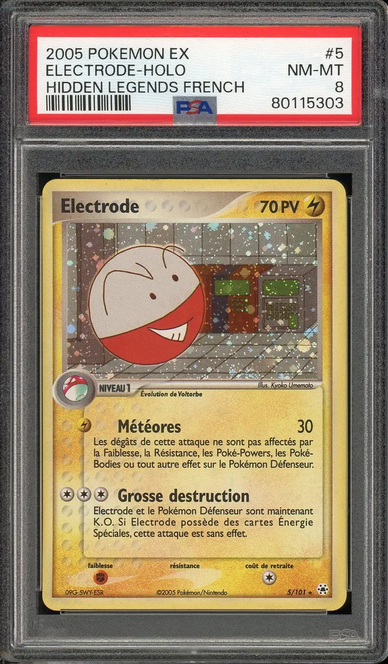 PSA 8 Electrode Holo
