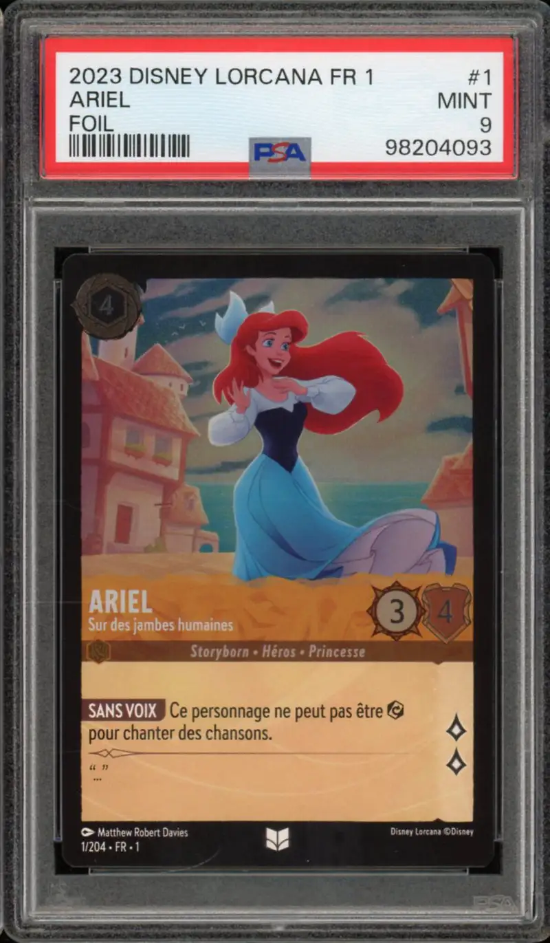 PSA 9 Ariel Foil