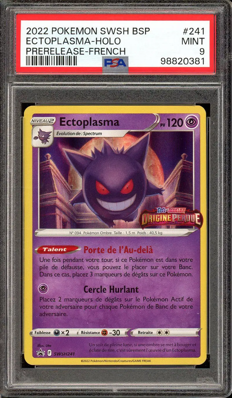 PSA 9 Ectoplasma Holo