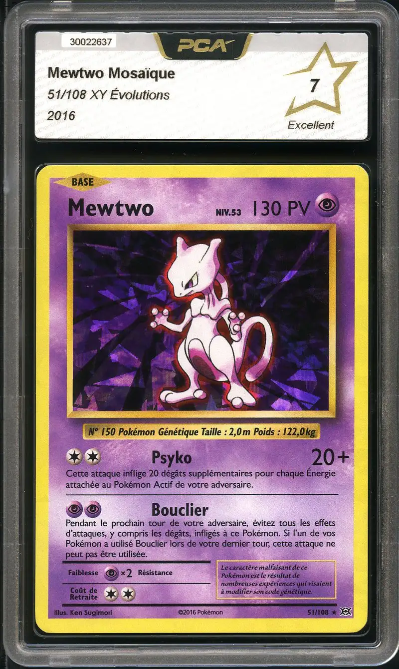 PCA 7 Mewtwo Holo