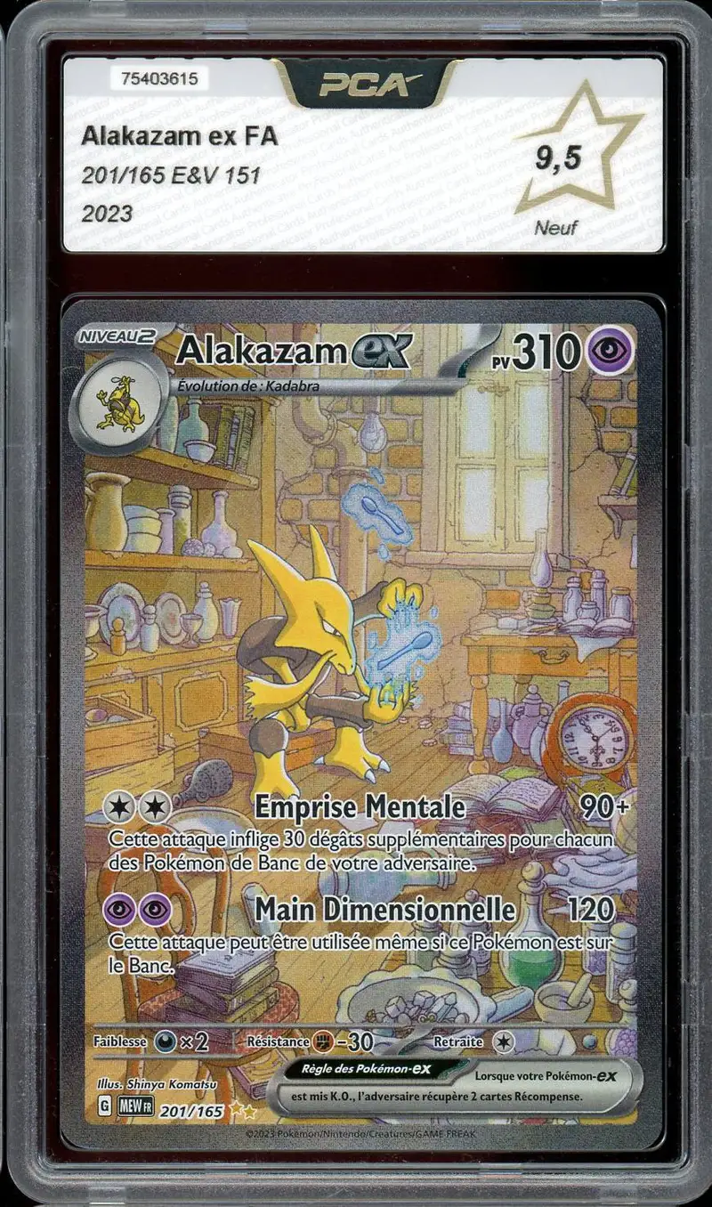 PCA 9.5 Alakazam Ex
