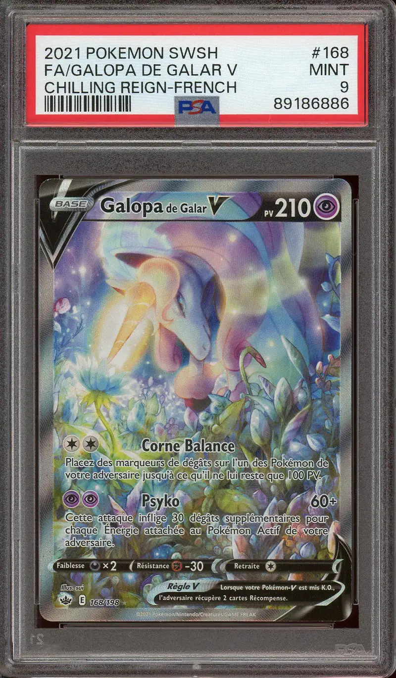 PSA 9 Galopa de Galar V