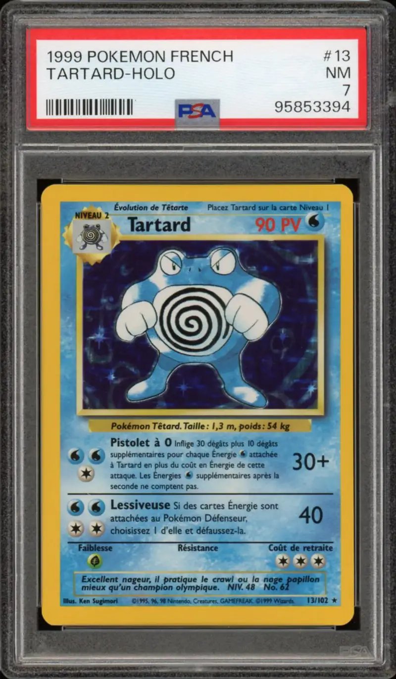 PSA 7 Tartard Holo