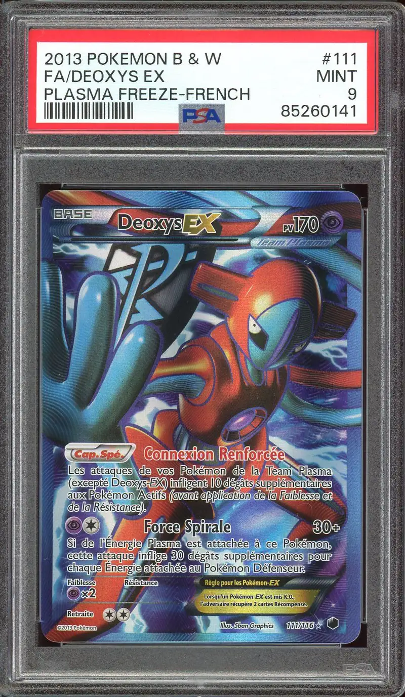 PSA 9 Deoxys Ex