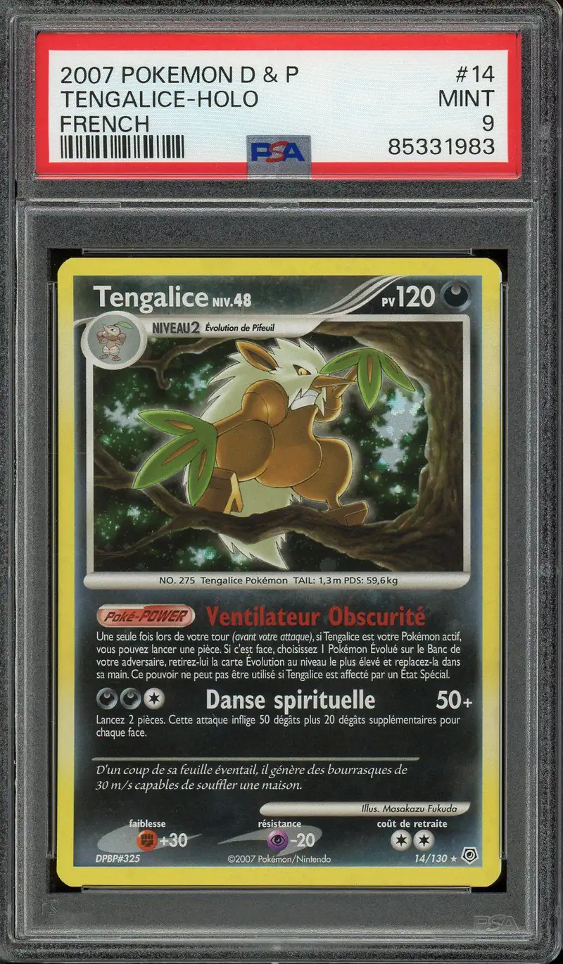 PSA 9 Tengalice Holo