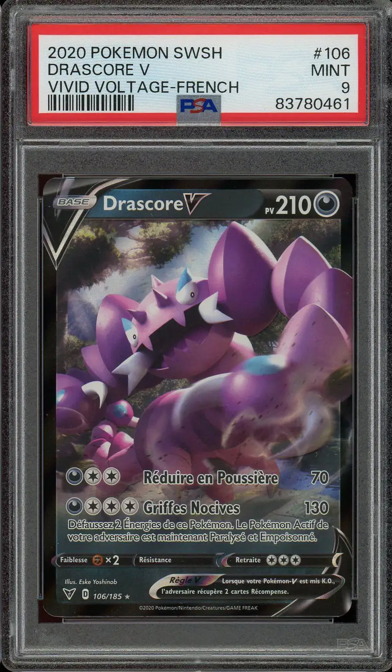 PSA 9 Drascore V