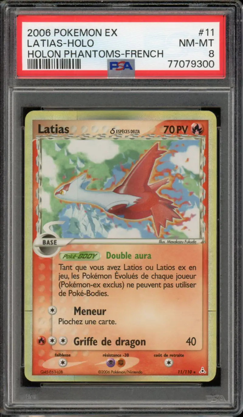 PSA 8 Latias Holo