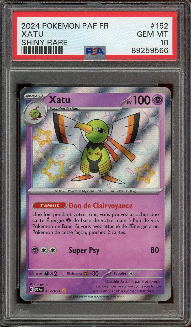 PSA 10 Xatu Holo