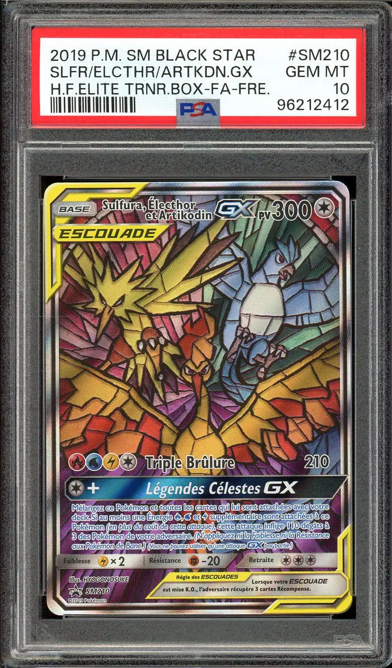 PSA 10 Sulfura, Électhor et Artikodin Gx