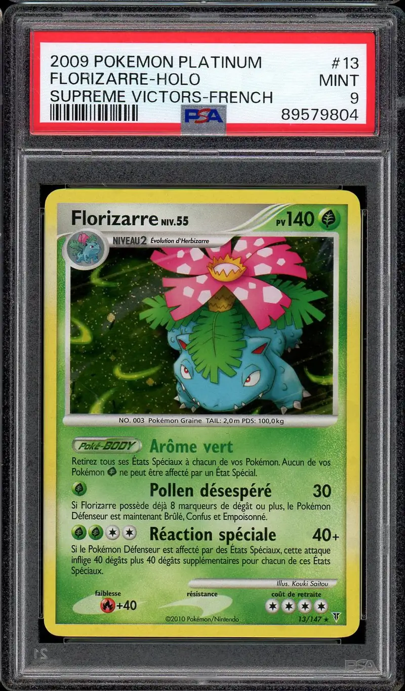 PSA 9 Florizarre Holo