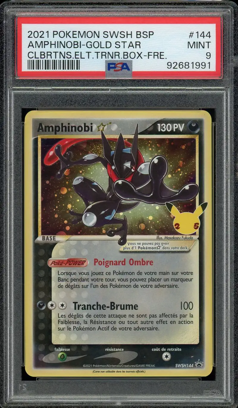 PSA 9 Amphinobi Gold Star