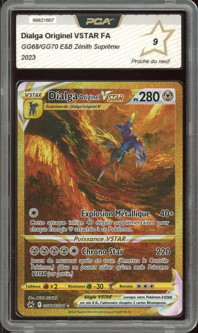 PCA 9 Dialga Originel VStar Gold