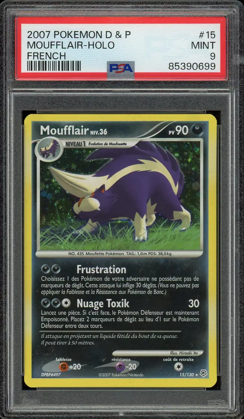 PSA 9 Moufflair Holo