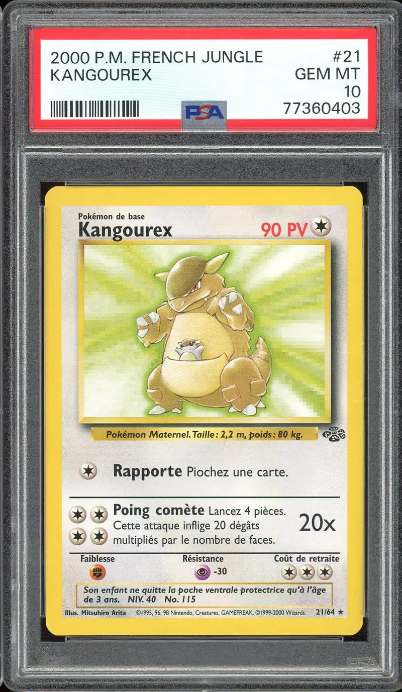 PSA 10 Kangourex