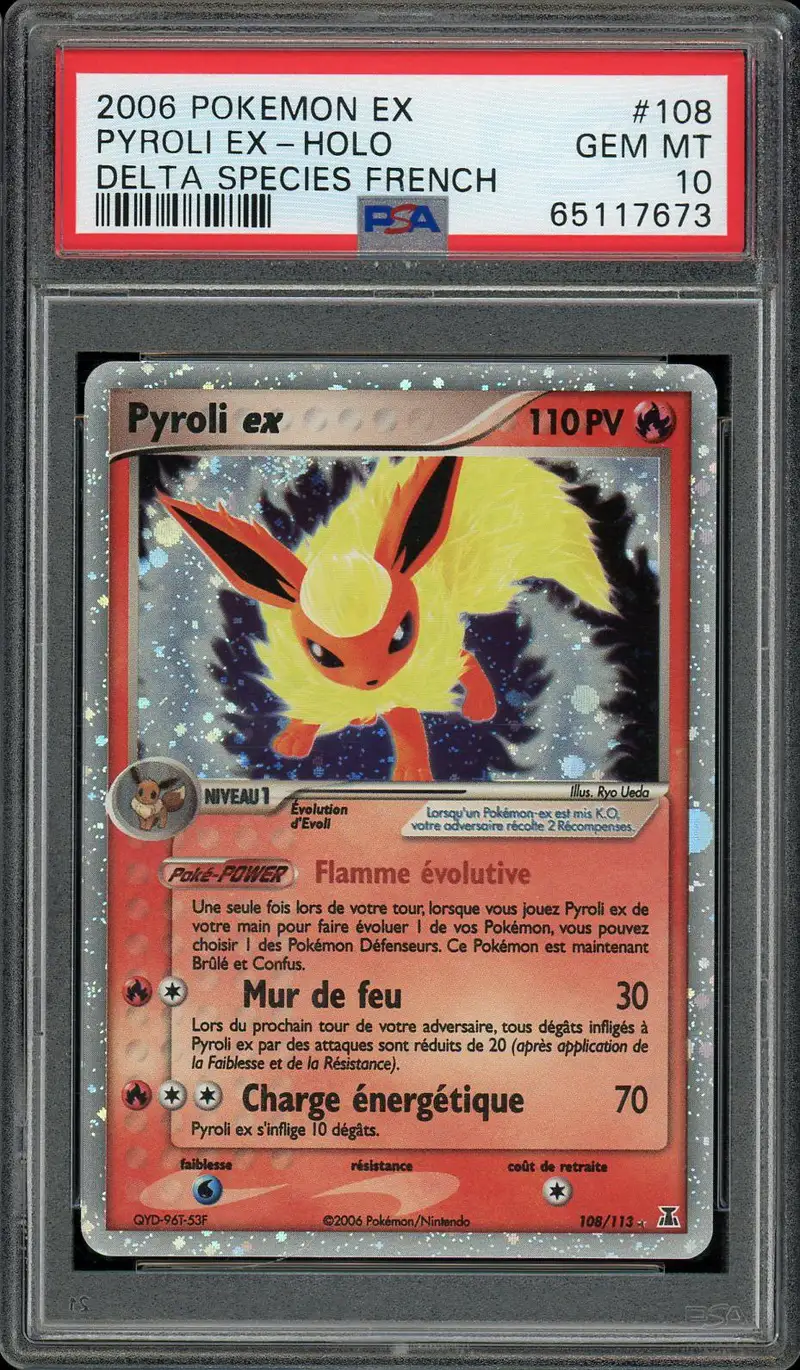 PSA 10 Pyroli Ex