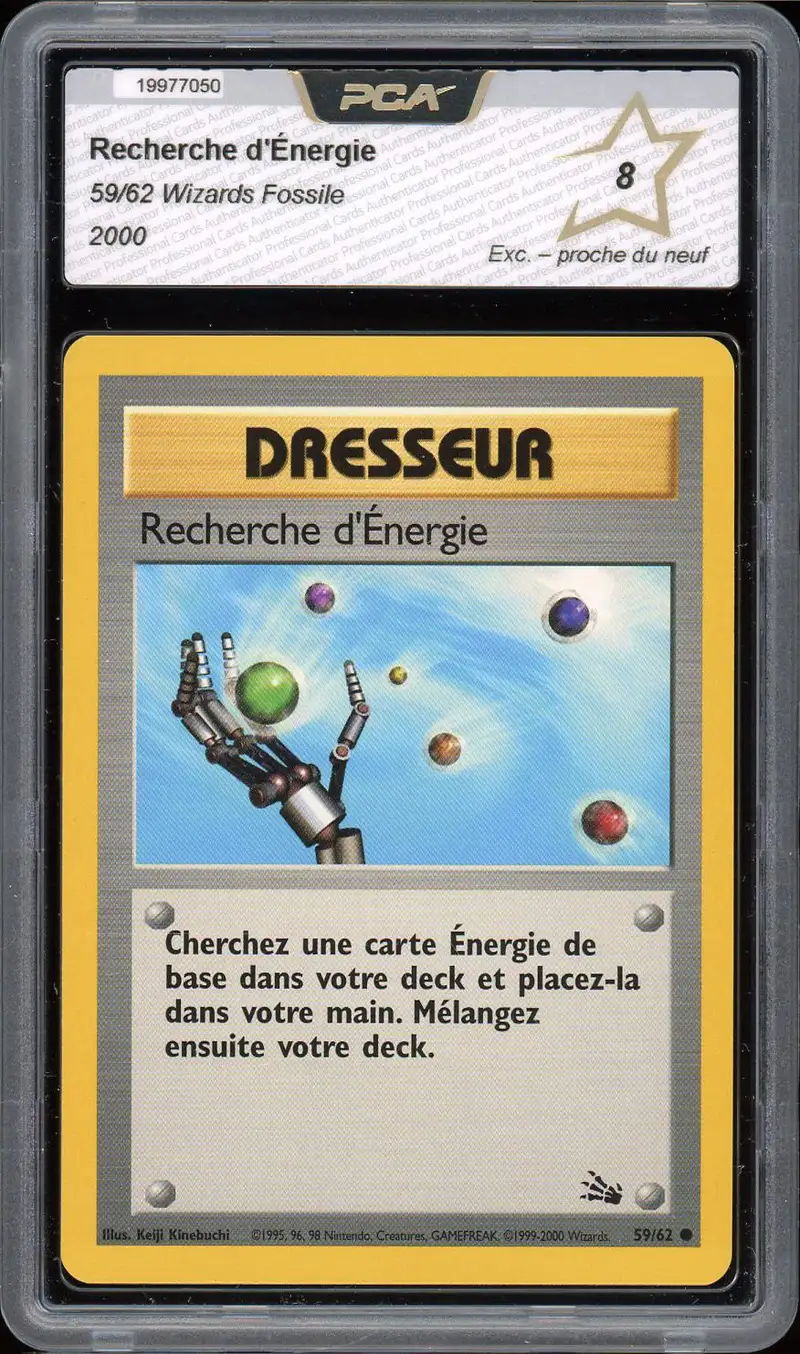 PCA 8 Recherche d'Energie