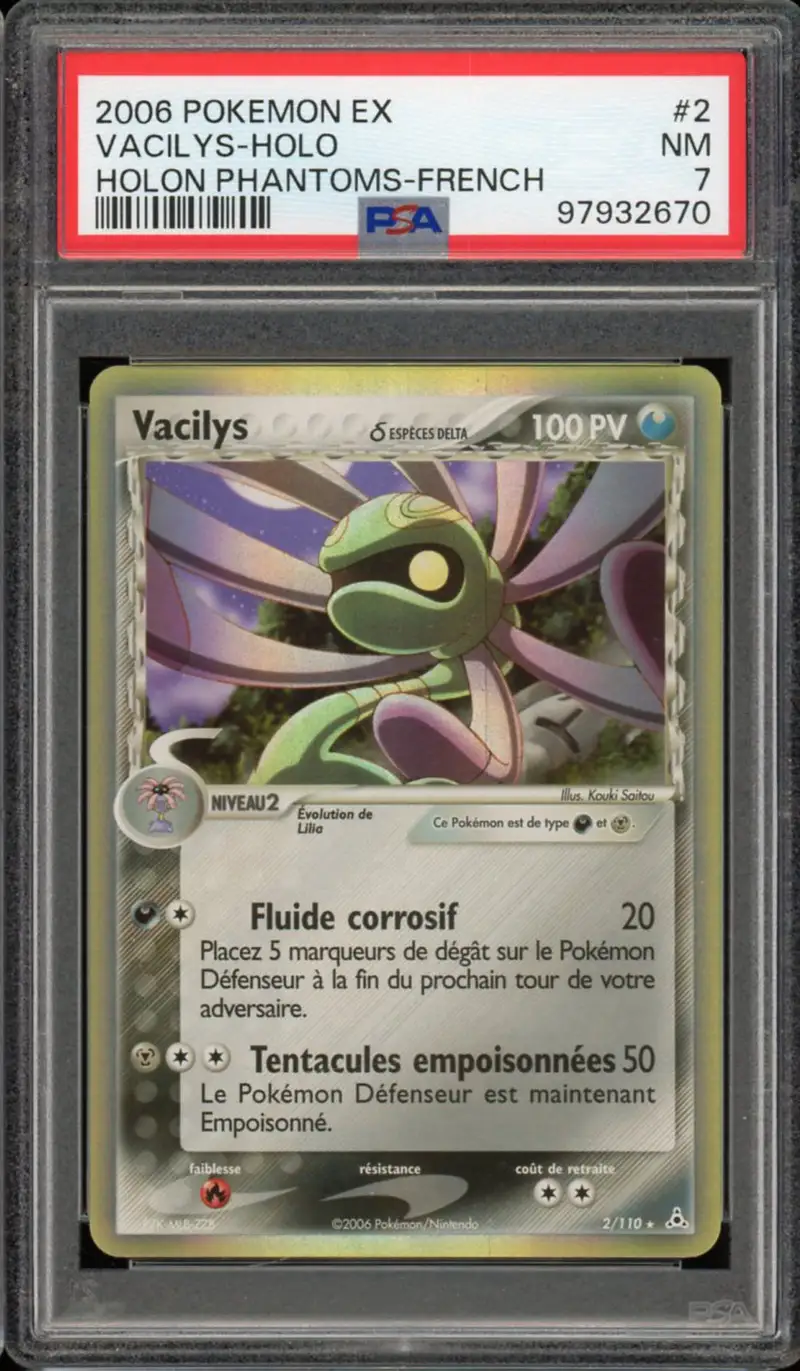 PSA 7 Vacilys Holo