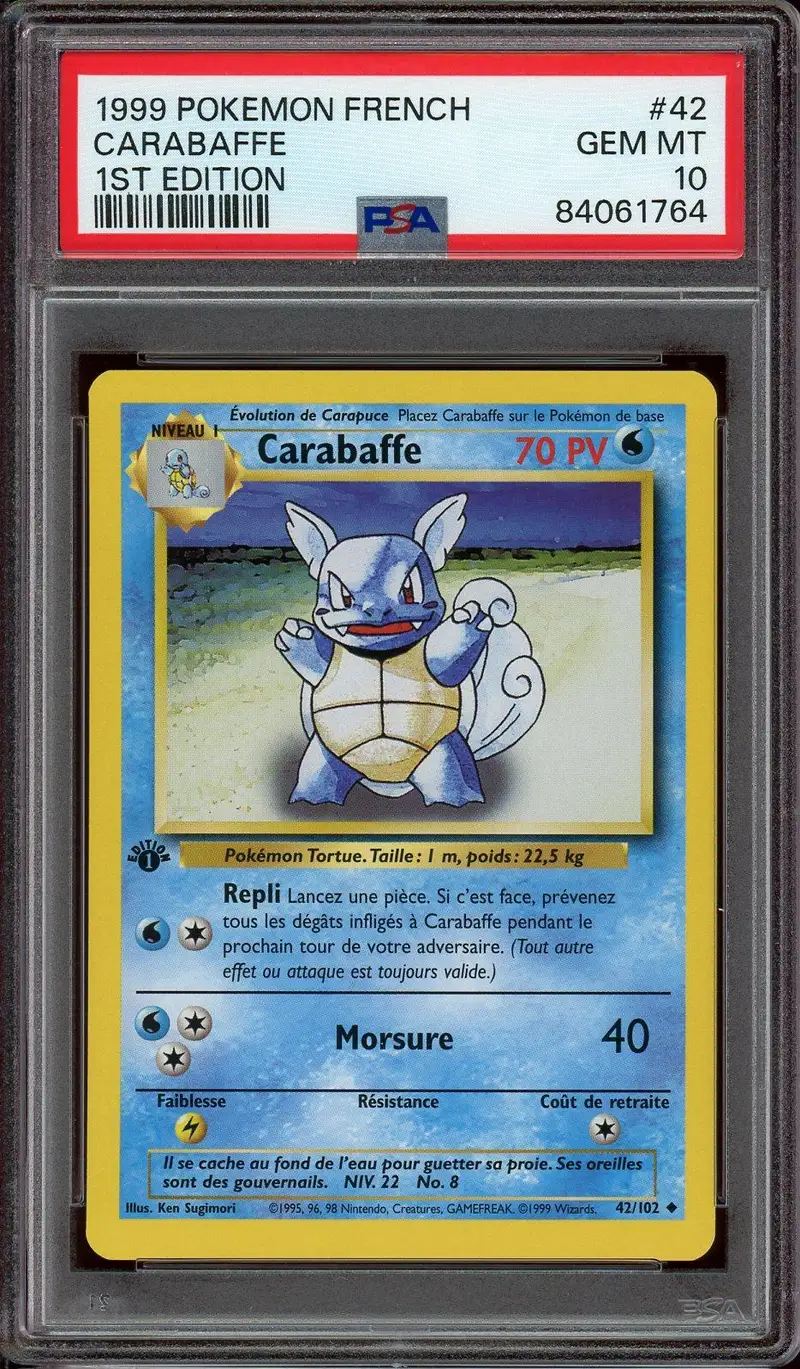 PSA 10 Carabaffe
